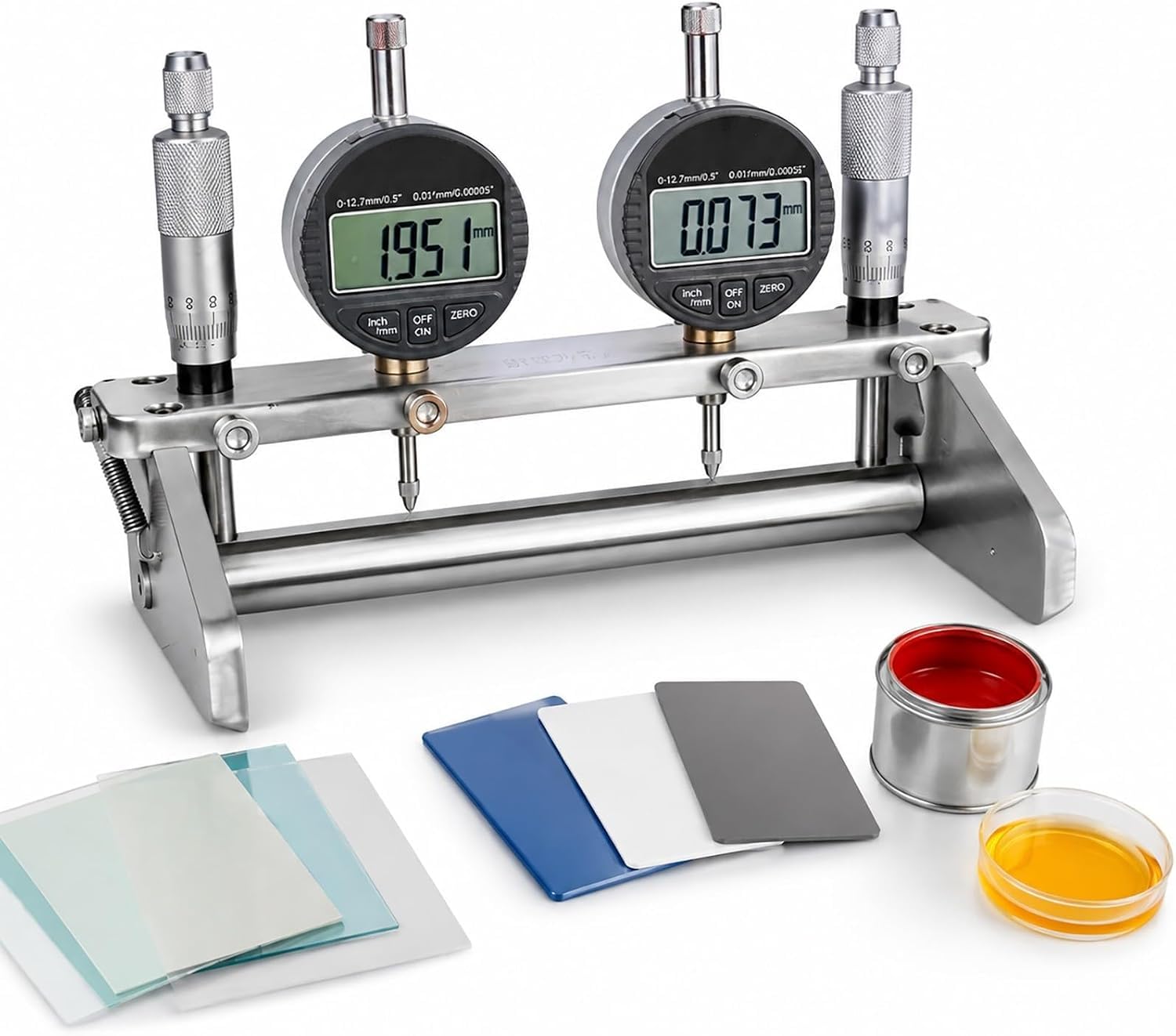 Applicatore di pellicola micrometrica regolabile, dispositivo per la preparazione di pellicole umide, regolazione dello spessore micrometrica, intervallo di rivestimento 0–6000μm