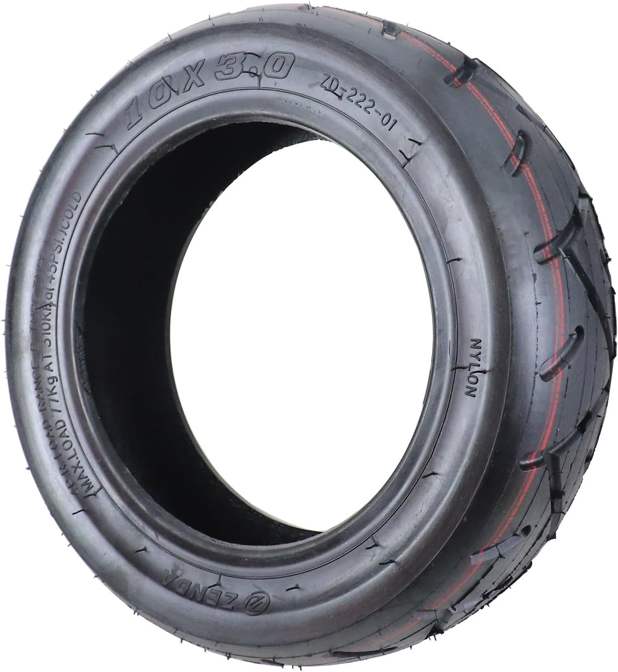 10x3.0 Scooter Tire, 10 Inch Replacement Thickened Pneumatic Tyres 10x3 for Electric Scooter E-Bike Tires Inner Tubes for Motorcycle