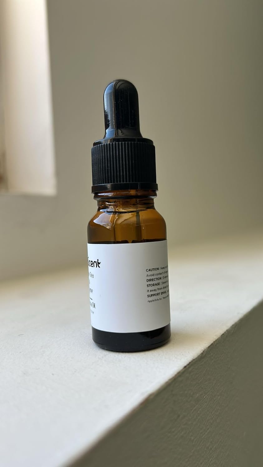 White Tea & Thyme Aroma Oil for Scent Diffusers 10 Milliliter (0.33 Fl Oz) – Vegan, Non-GMO, Cruelty Free Luxury Home Fragrance