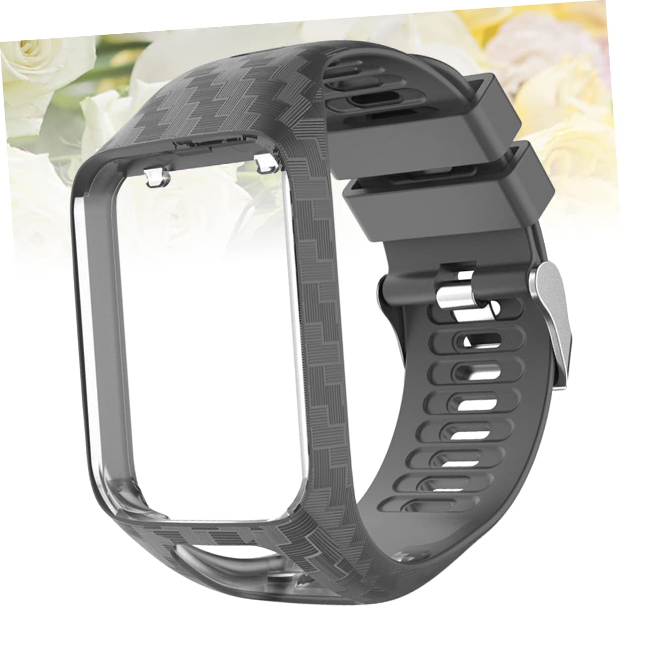 Artibetter 2pièces Bracelet De Remplacement Silicone Sculpté Pour Montre Confortable Et Facile à Installer