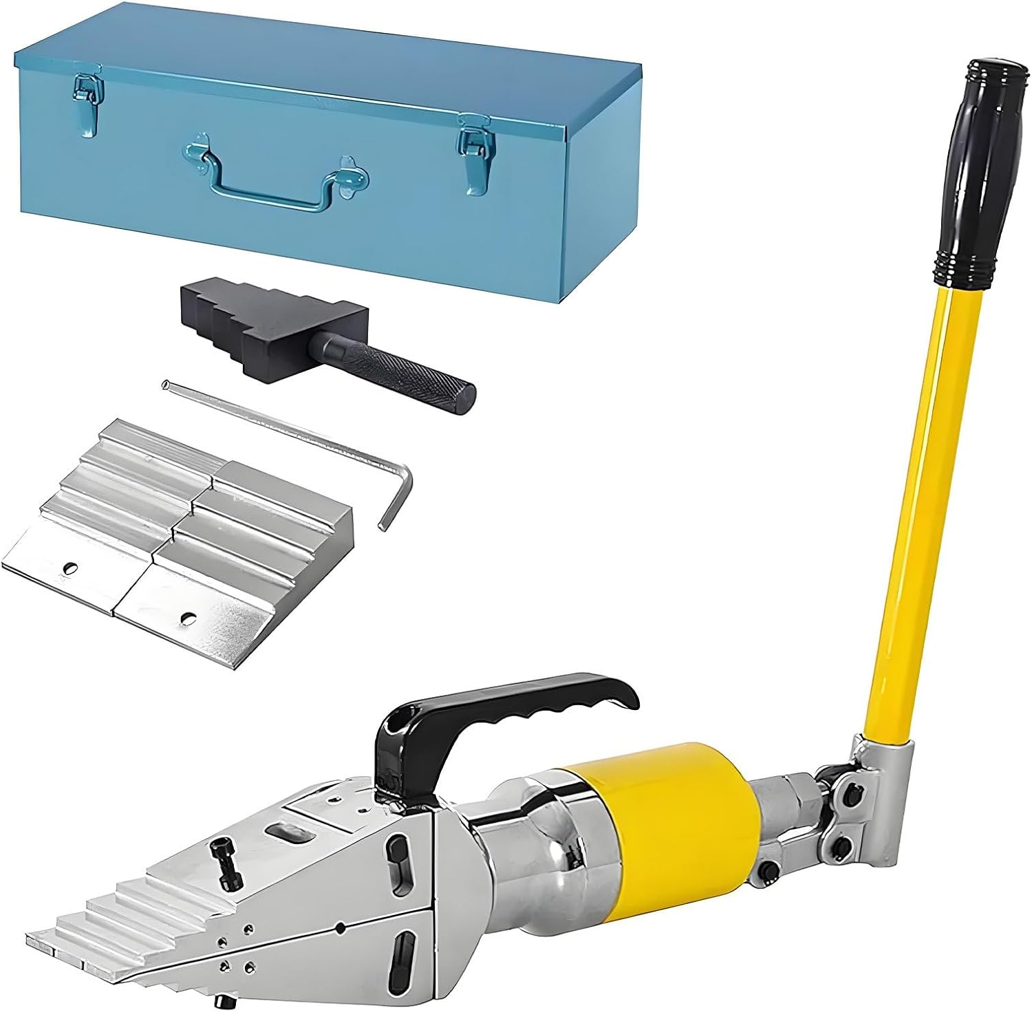 10T Hydraulic Flange Spreader Tool – Manual Operation, 81mm Separation, 6mm Tip Thickness, Fast Oil Return System, Ideal for Pipeline Repair & Maintenance