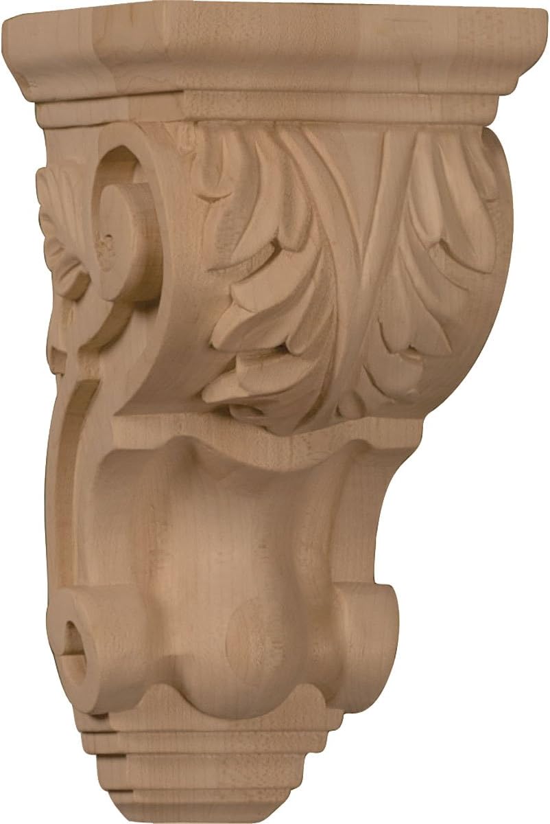 Ekena Millwork CORW03X04X07TACH-CASE-4 Corbel, Factory Primed