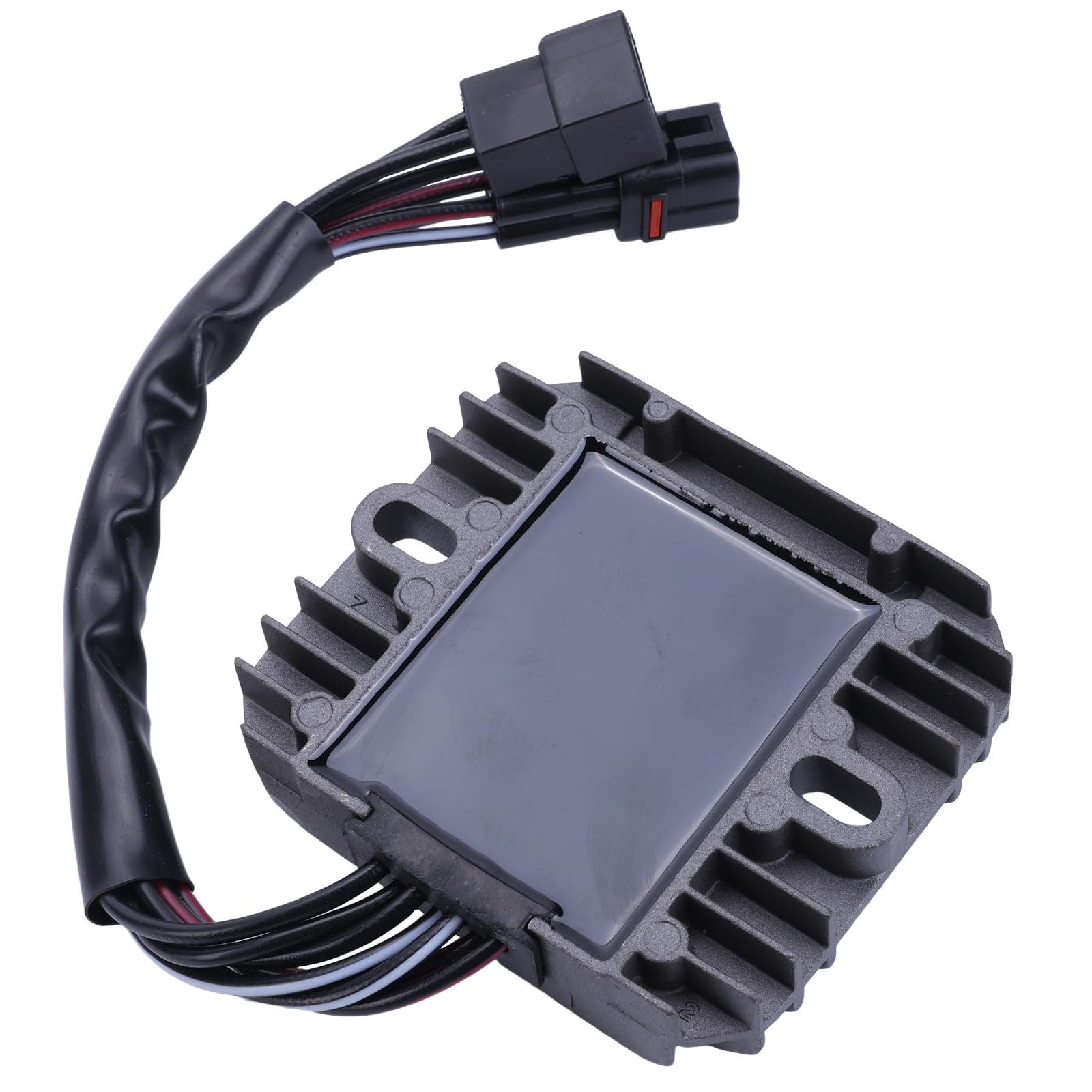 12V Spannungsregler Gleichrichter für Suzuki DL 650 GSF GSR GSX GSXR 600 750 SFV VL VZ, Motorrad Spannungsregler Regler Gleichrichter Autostabilisator ersetzt 32800-47H10 32800-41G10 32800-41G00