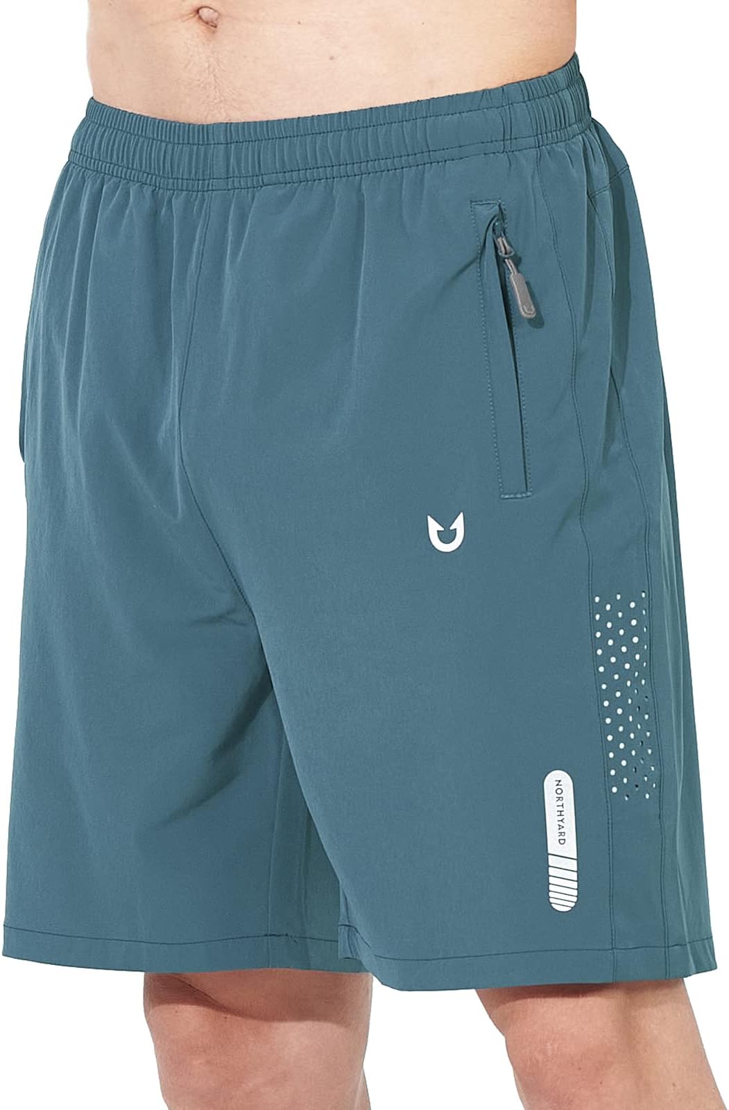 NORTHYARD Men's Athletic Running Shorts Gym Workout Shorts 7"/ 9"/ 5" Quick Dry Lightweight Sports Basketball Exercise Tennis