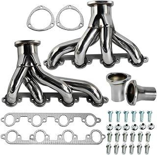 Stainless Steel Performance Shorty Exhaust Header Manifold For Ford Big Block 429 460 7.0L 7.5L,1969-1976 ,Country ,Custom ,Elite,Falcon ,Fairlane ,Galaxie ,Torino ,LTD ,Mustang ,Thunderbird