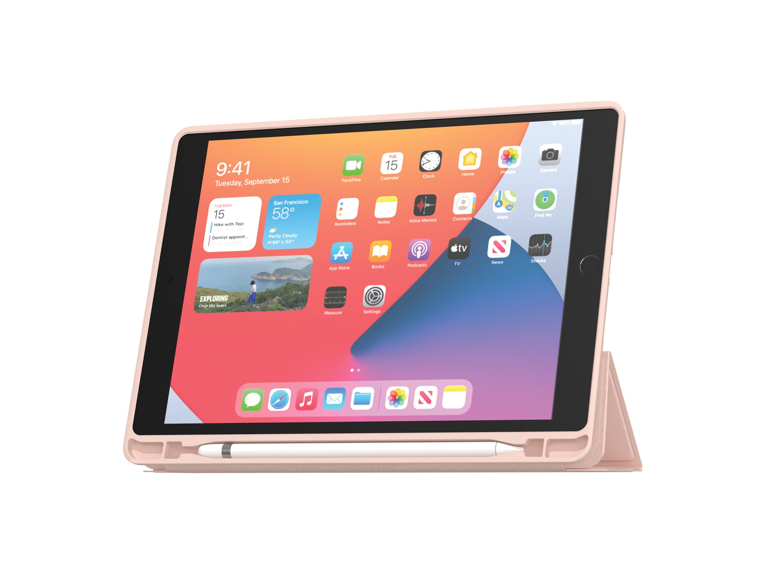 MW - Folio Slim Skin for iPad 10.9" (10th gen - 2022) and 11" (A16-11th gen - 2025) - Pink