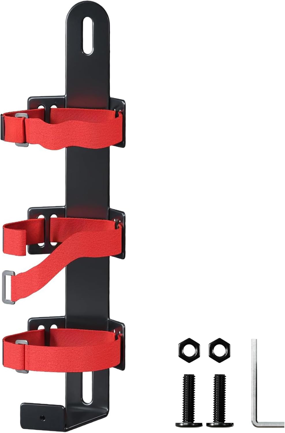 Quick Release Fire Extinguisher Mount Bracket - Anti-Vibration Bracket for 2.5-5Lb Extinguishers, Fits Off-Road Vehicles, Trucks, Home & More, Heavy-Duty & Secure