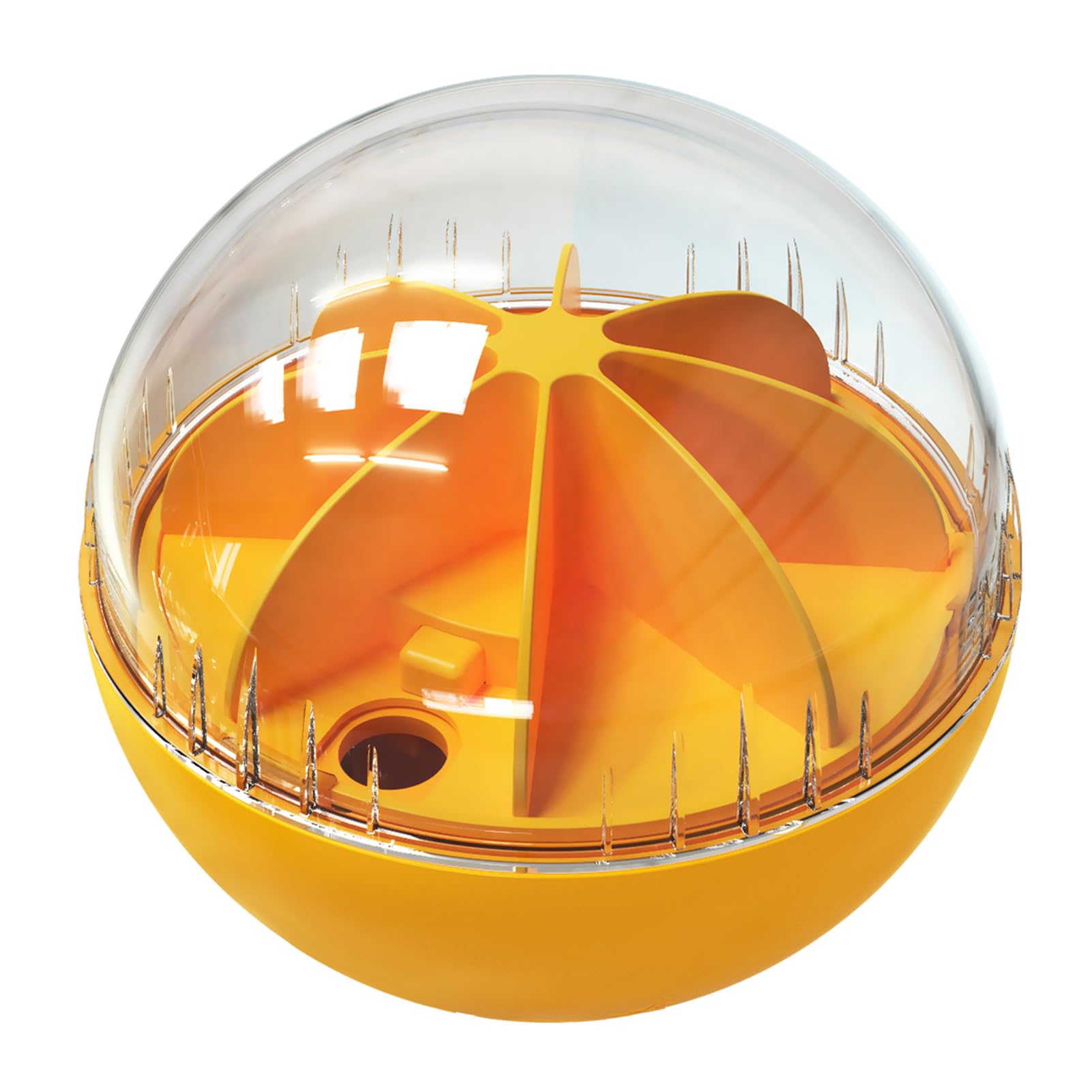 Jouet distributeur de friandises pour chien réglable et sonore
