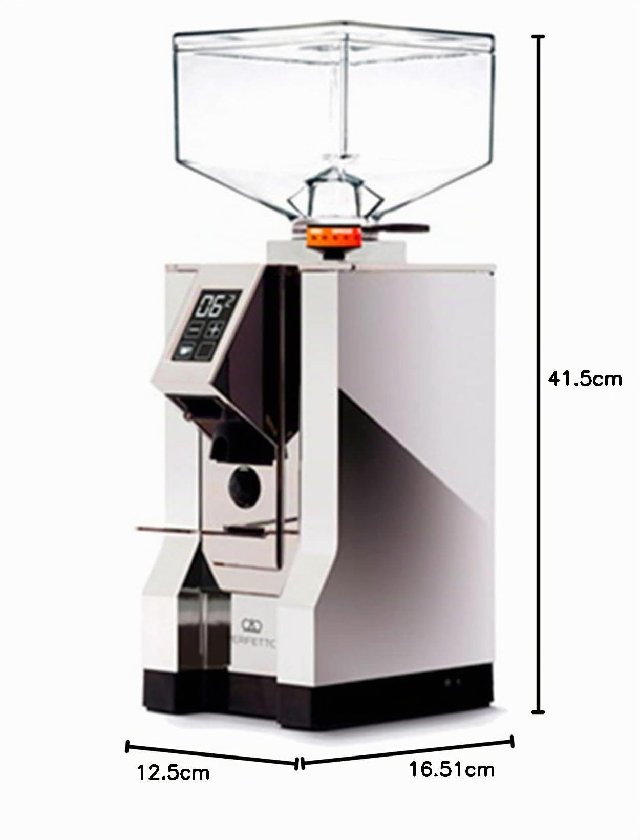 Eureka Mignon Perfetto 16CR - Molinillo de café, cromado
