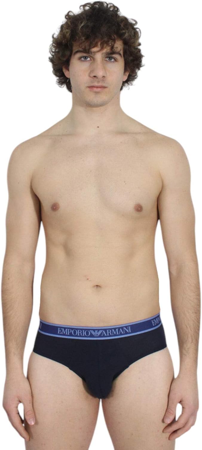 Emporio Armani mens Emporio Armani Men's Core Logoband 3-pack Brief - Image 2