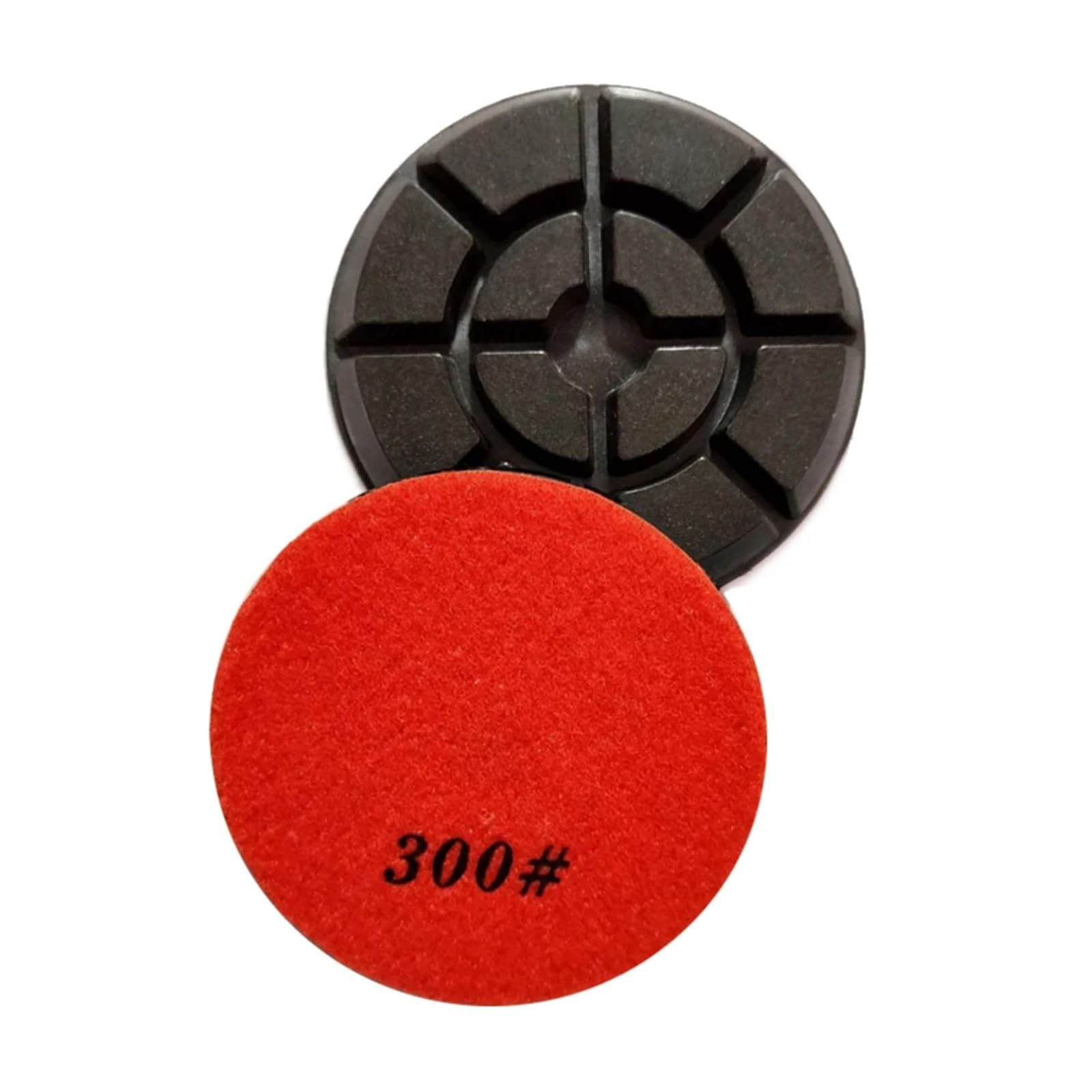 Set di 7 dischi for lucidatura a umido da 4 pollici, 100 mm, for pavimenti in cemento, terrazzo, ceramica, restauro, disco abrasivo HF10(3000)