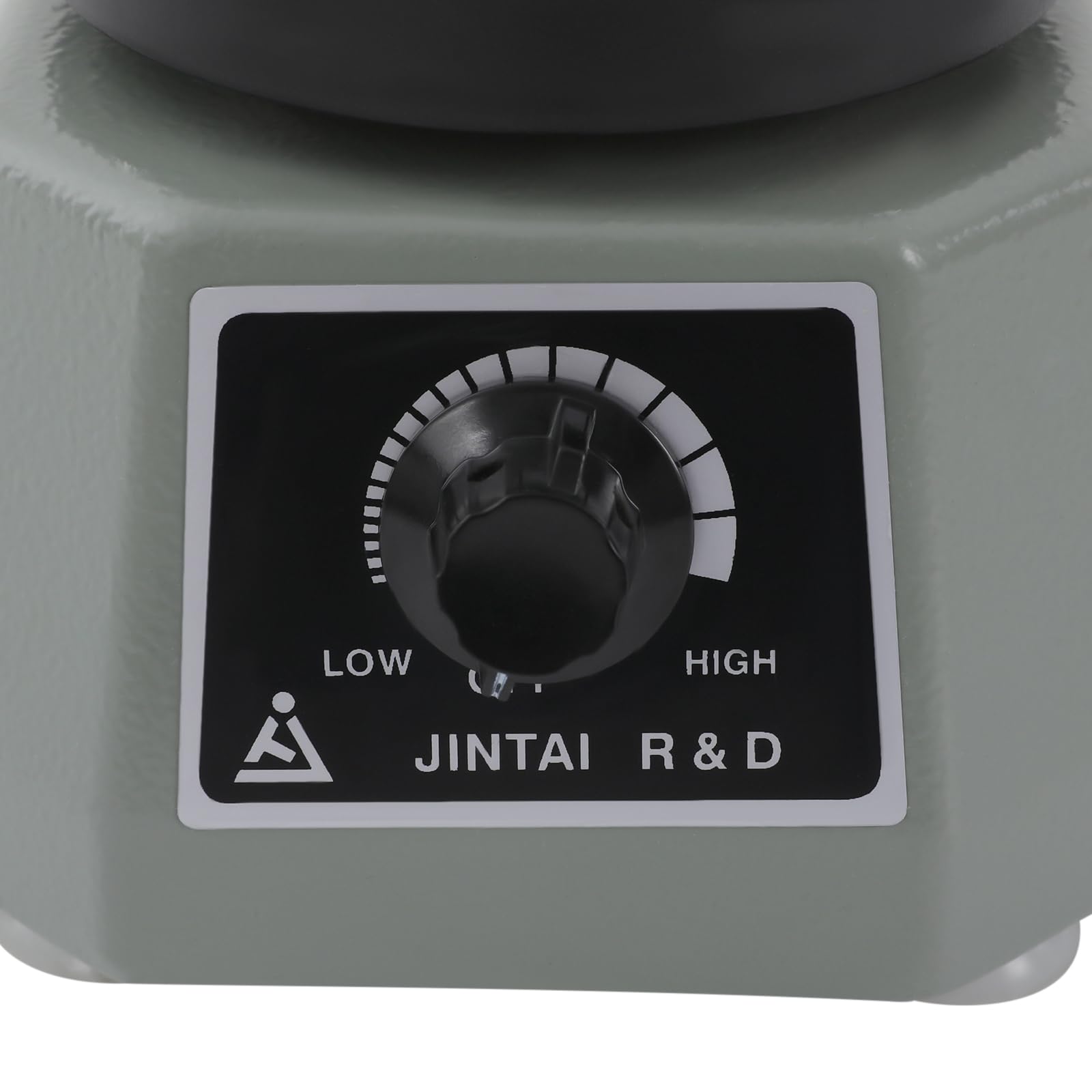 Oscillatore dentale da 4", 100 W, 220 V, vibratore rotondo, tecnologia dentale, oscillatore, laboratori dentali per miscelare intonaco, modelli, colata in resina (argento)