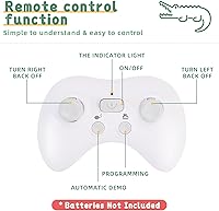 Vista 5 de Juguete de barco de cocodrilo a control remoto, escala 1:18, cocodrilo RC de alta simulación para piscina, baño, gran regalo, barco a control