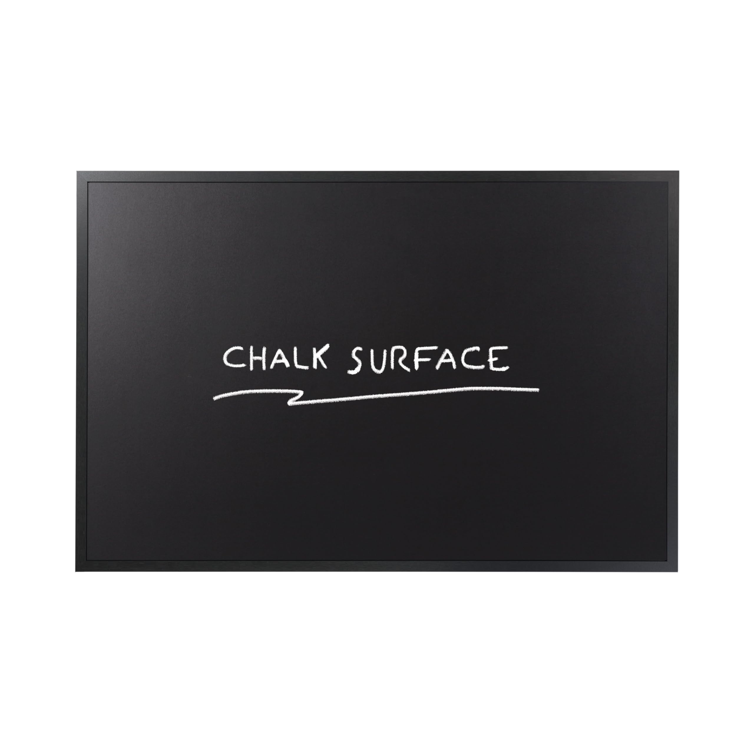 Bi-Office, Basic Chalkboard, 90 x 60 cm, Chalk Board, Black MDF Frame