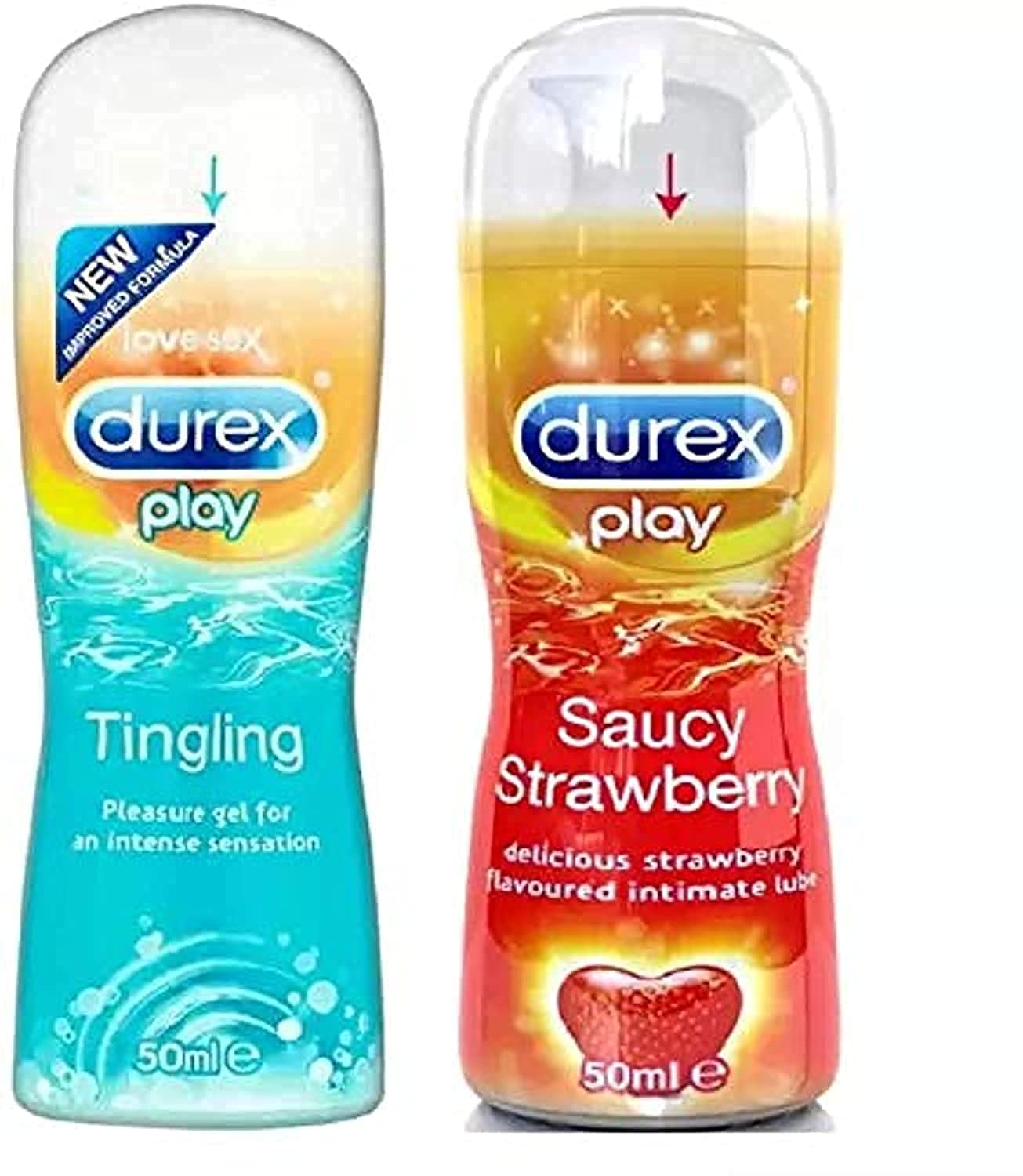 DurexTingling & Saucy Strawberry Lubricant (Combo) Lubricant (100 ml)