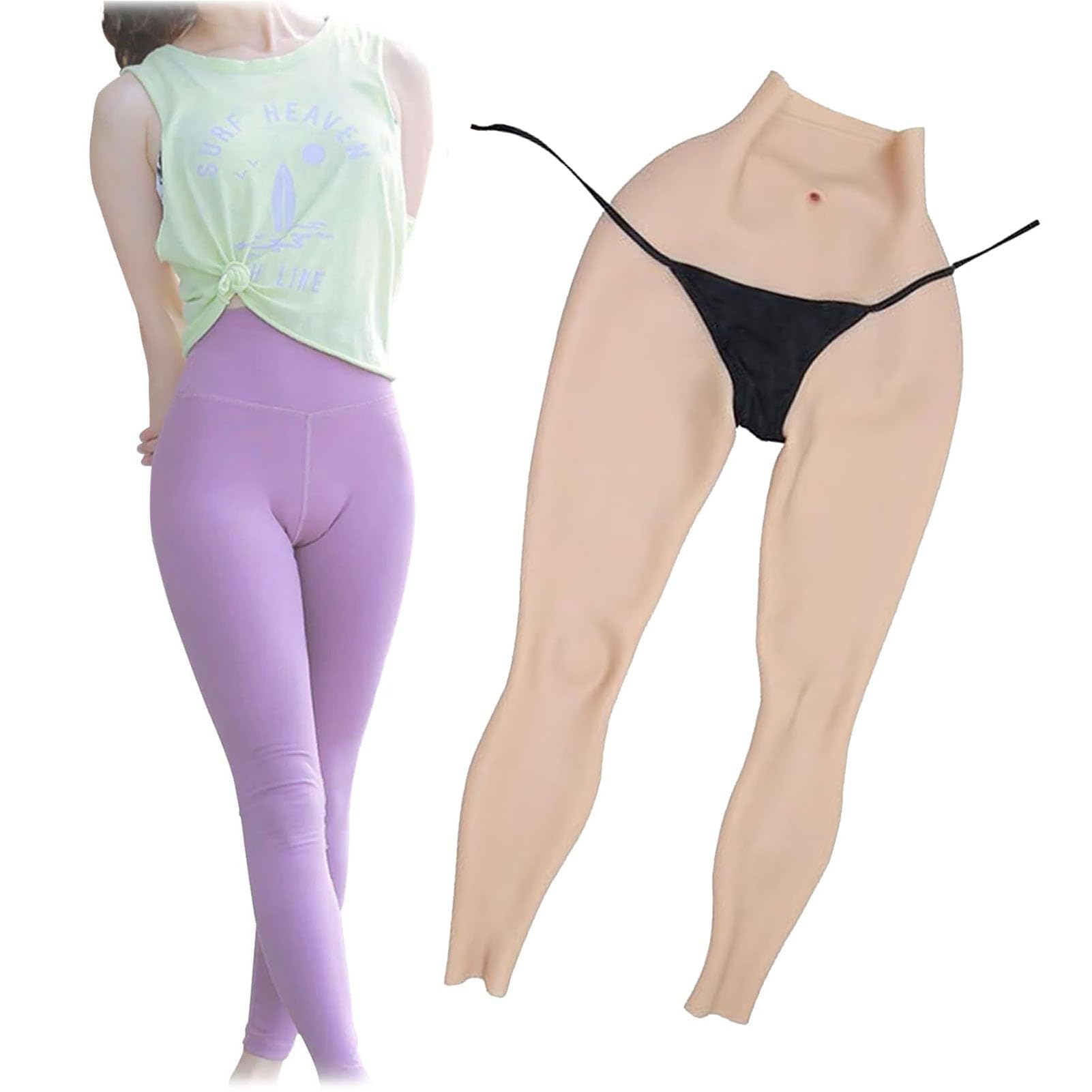 Mutandine in Silicone A Vita Intera Stile alla Caviglia Slip Boxer Modellante A Vita Alta Anca Invisibile Culo Enorme Mutandine per Le Donne