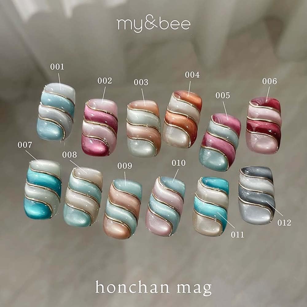 Amazon.co.jp: my&bee マイビー ほんちゃんマグ 全12色 8ml ジェル
