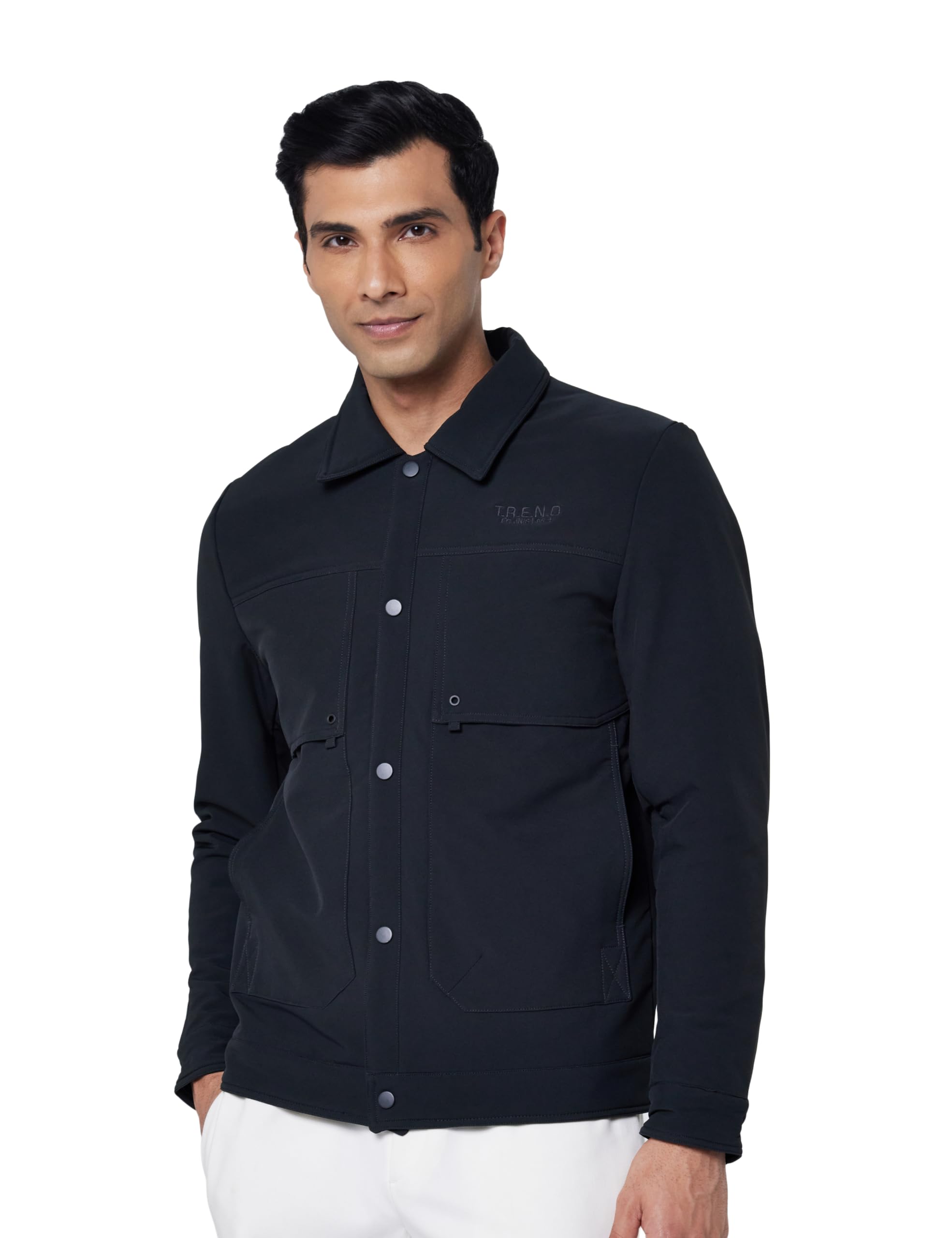 qube by fort collins Shacket for Men – Stylish & Trendy Shirt-Style Jacket Outerwear for Men-picture-14