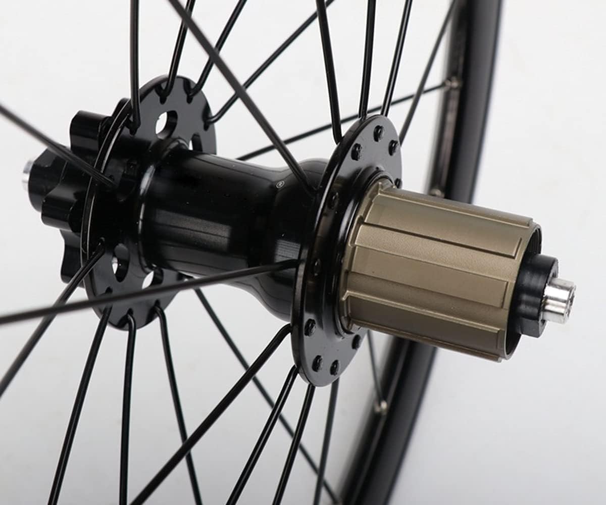 Fahrrad-Laufradsatz 16''/305 Felge V/Scheibenbremse Mountainbike Laufrad Schnellspanner 100/135mm Naben (Onecolor-16)