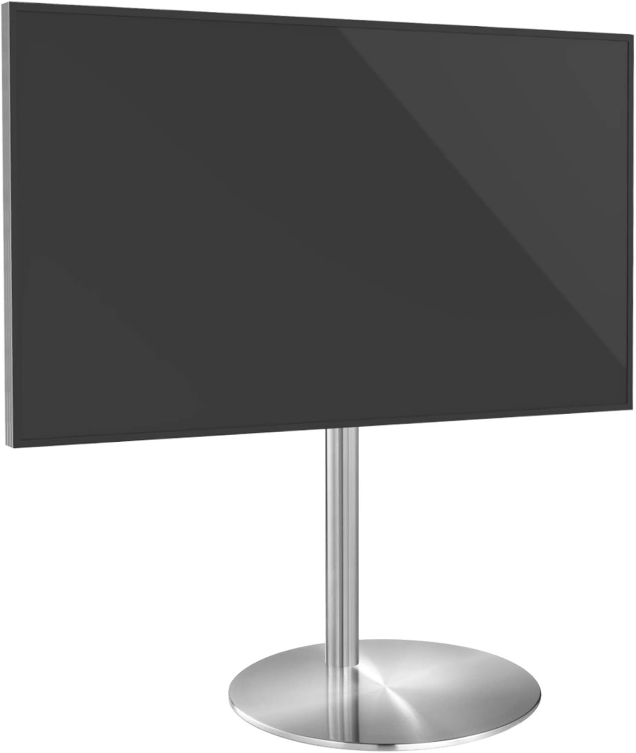 High End Design Tv Floor Stand with 60° Swivel Cavus Sphere 100 Hand