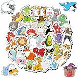 STICKZOO 100 PCS Water Bottle Stickers for Kids Waterproof...