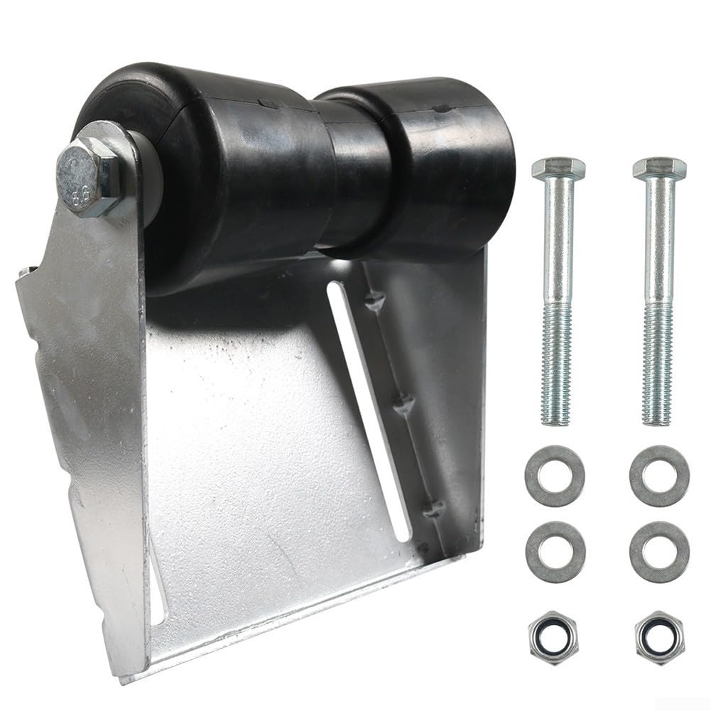 Kit Rullo Gomma per Rimorchio Barca Kit Rullo Gomma per Rimorchio | Acciaio zincato, gomma per premium, resistenza deformazione, durabilità massima, anti-corrosione
