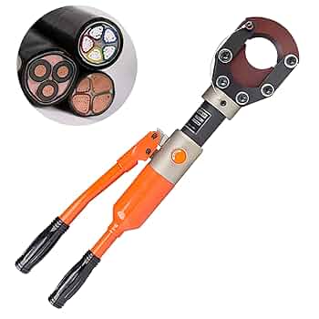 Amazon | MXBAOHENGケーブルカッター 油圧式Φ50mm 太物 切断機