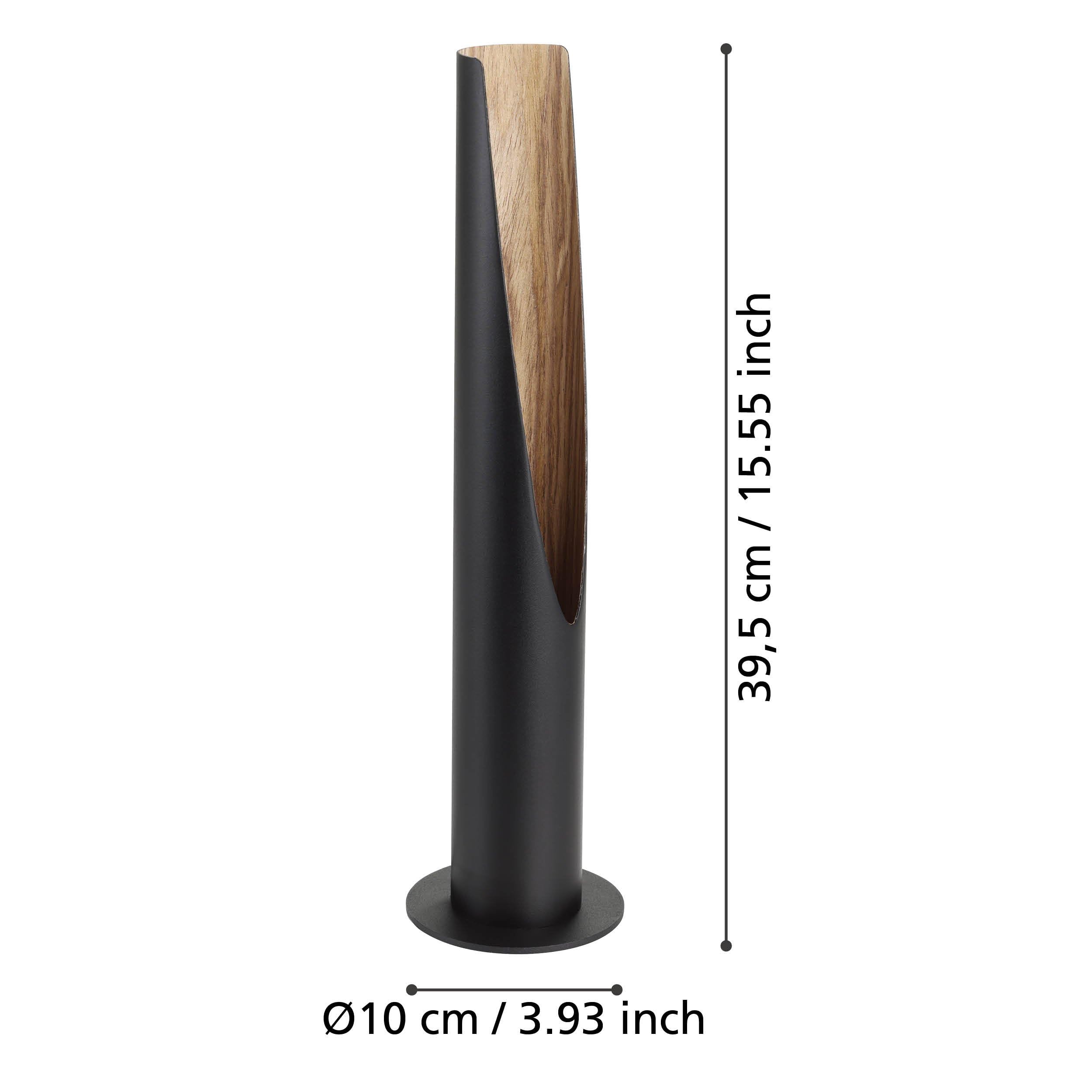 Eglo Bedside lamp Barbotto, Decorative Light Fixture for Living Room and Bedroom indirect Ambient Lighting - Image 3