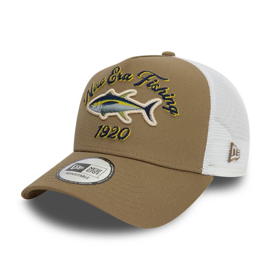 New Era Fishing Casquette Camionneur pêche Poisson Casquette de Baseball pêcheur Ajustable Snapback été