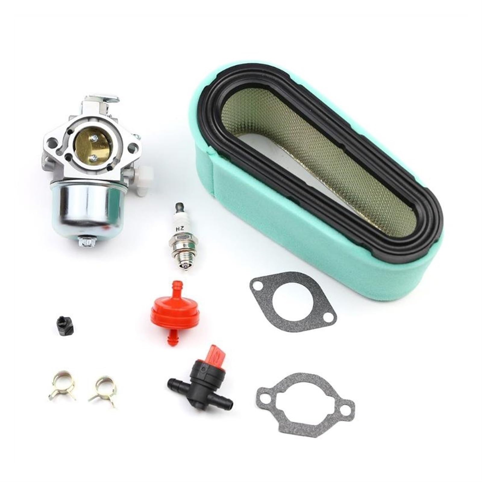 Carburador con filtro de aire para bujía, Kit juntas 699831, cortacésped para motores, piezas repuesto carburador Tractor