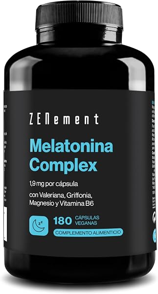 Zenement Melatonina Complex 1,9 mg 180 Cápsulas Veganas