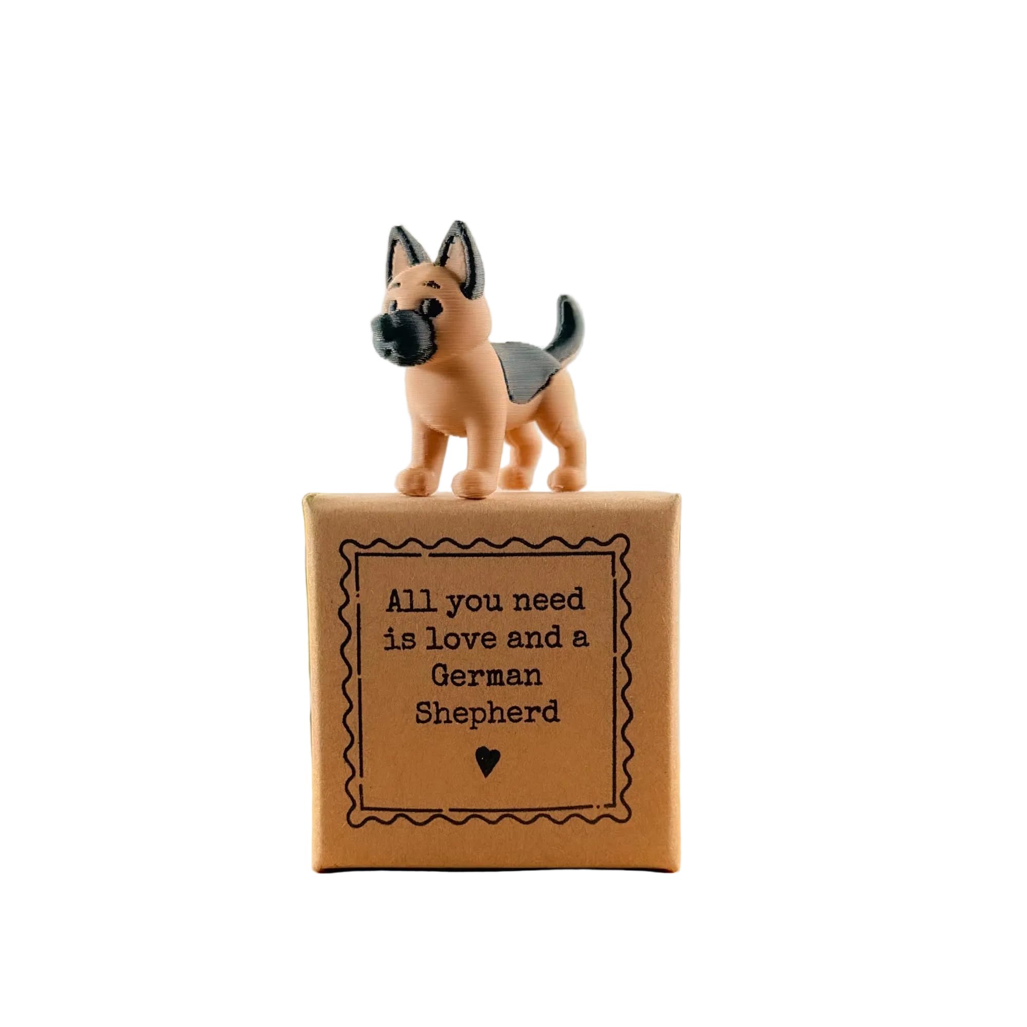 Image Industry German Shepherd Tiny Little Gift | Miniature Dog Keepsake in Gift Box