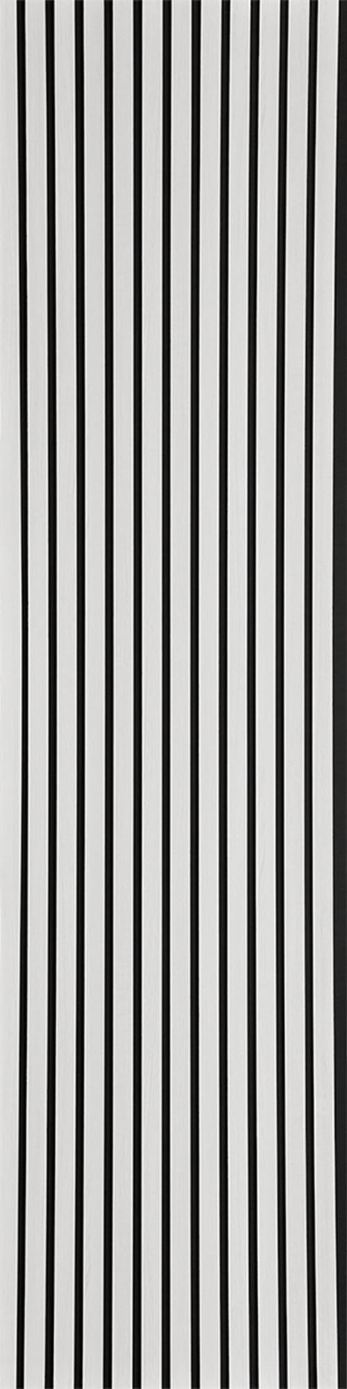 Fuse Acoustic Wooden Wall Panel In White Oak2.4M X 0.6M from B&Q