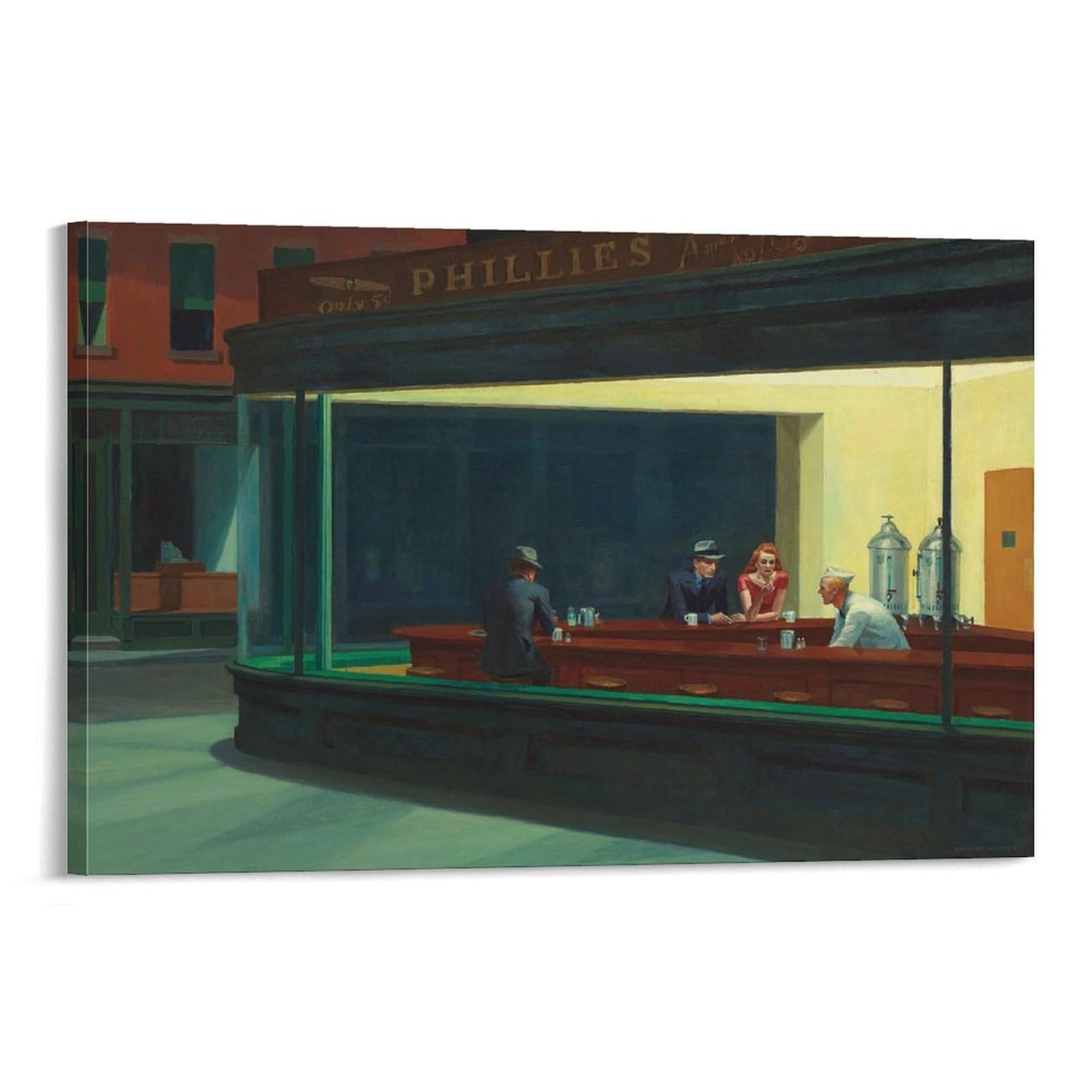 Amazon.co.jp: 素晴らしい絵画Edward Hopperエドワードホッパー