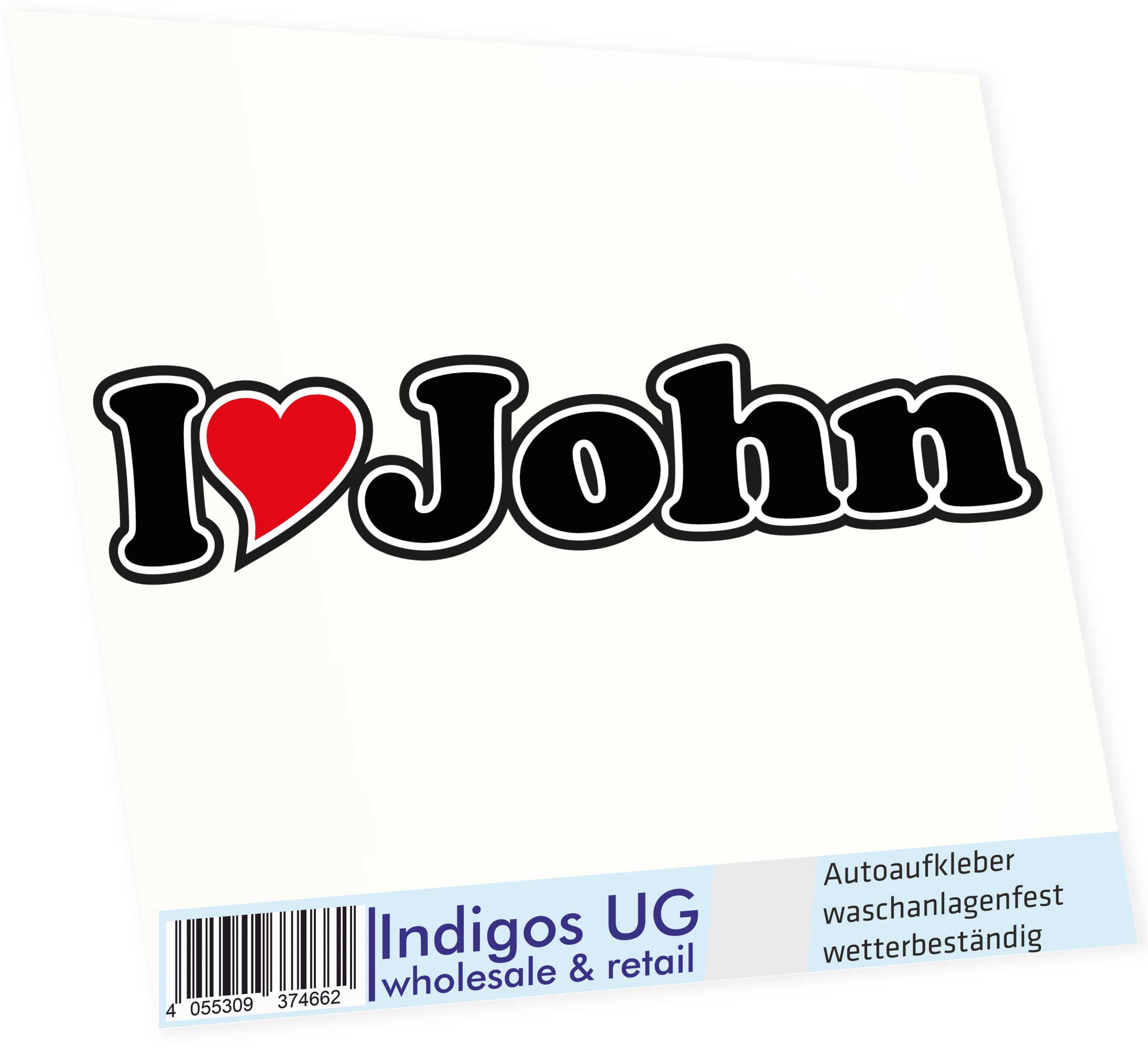 I Heart My Toy STICKERS 150mm X2 Car Truck Caravan Vinyl Decal