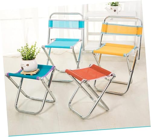 Miniatura 9 de BESPORTBLE Taburete plegable Taburete portátil s Camping Silla plegable Sillas Plegables Taburete plegable Taburete Taburete plegable Taburete