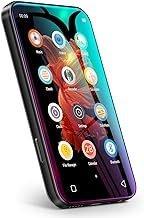TIMMKOO 72GB MP3 Player with Bluetooth, 4.0" Full Touchscreen Mp4 Mp3 Player with Speaker, Portable HiFi Sound Mp3 Player ...