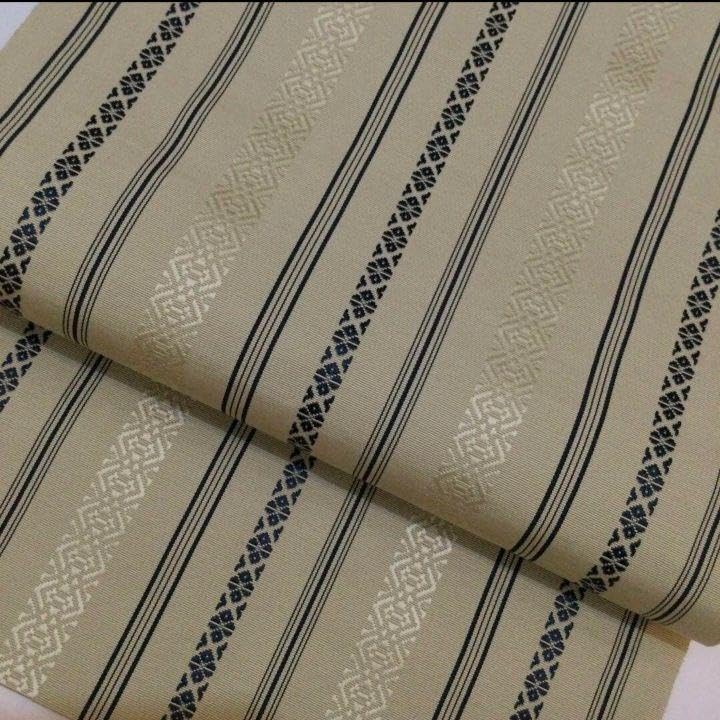 正絹　献上 名古屋帯 八寸 博多 博多織 博多帯　献上柄 楽天市場】博多献上 名古屋帯 正絹の通販