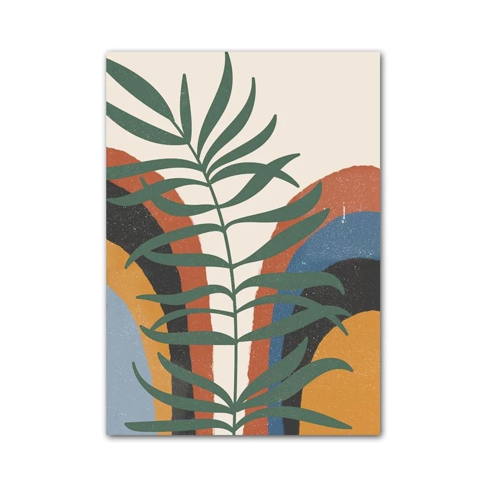 Affiches Abstraites Boho Sun Lines pour Décoration de Salon Moderne et Chaleureux