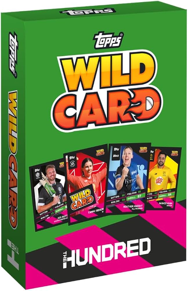 Topps Cricket Wildcard x The Hundred : Amazon.in: Toys & Games