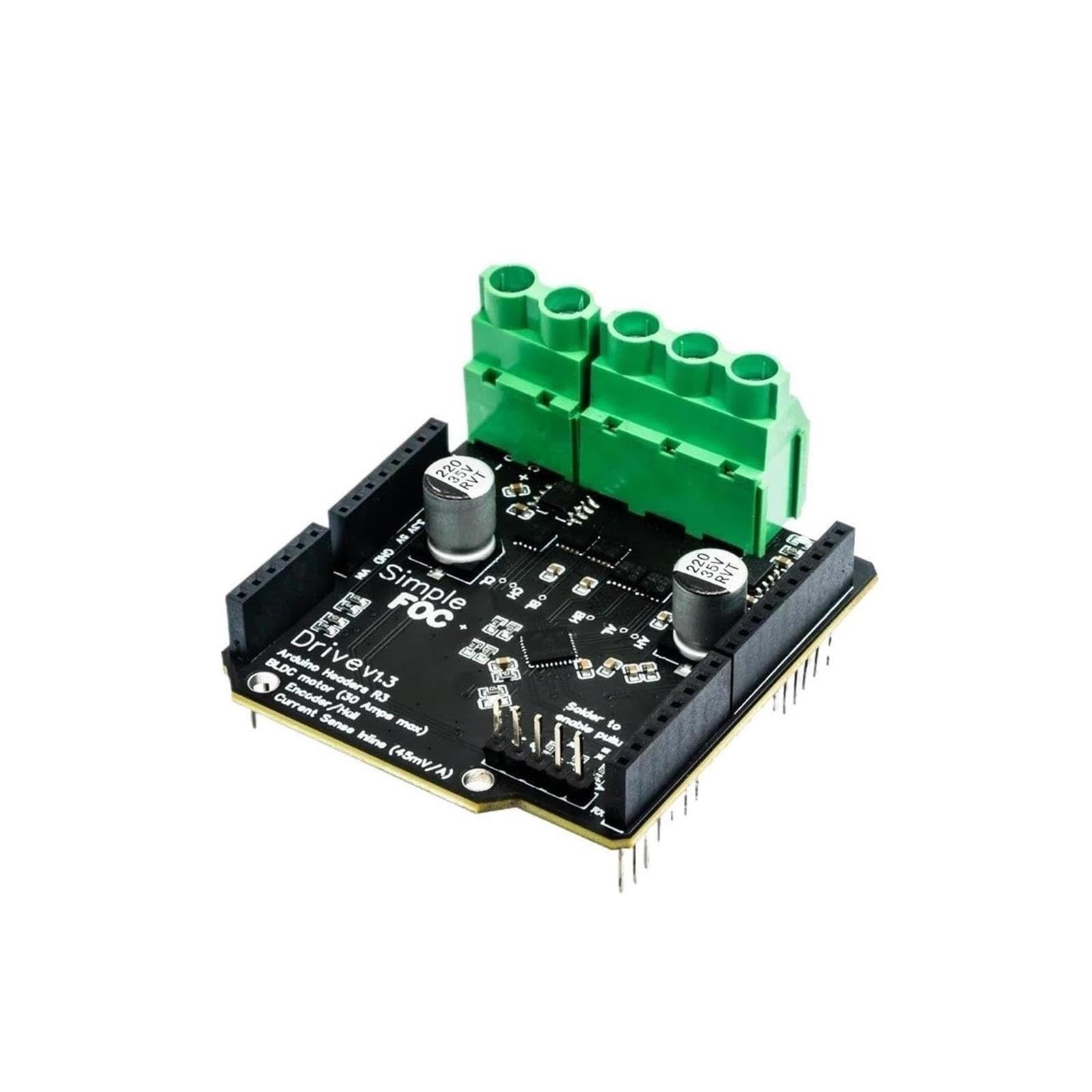 Carte contrôleur de moteur SimpleFOC Shield V2.0.4 FOC BLDC(SimpleFOCDrive V1.3)