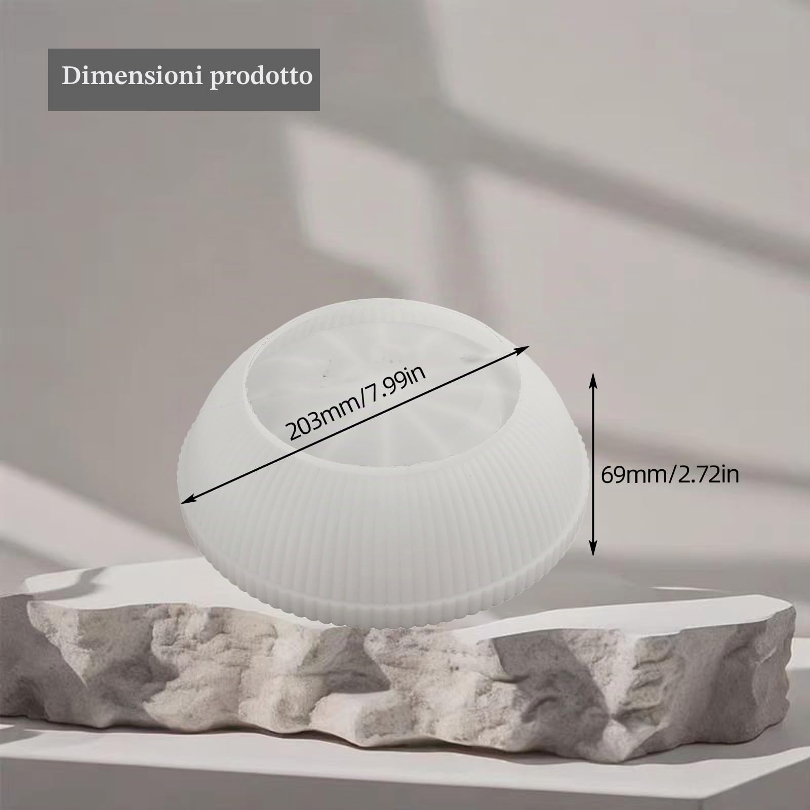 Stampi in silicone, stampo in silicone, grande vassoio rotondo in resina epossidica, stampi per vassoio di frutta, stampi in resina, stampo per calcestruzzo per la produzione di artigianato
