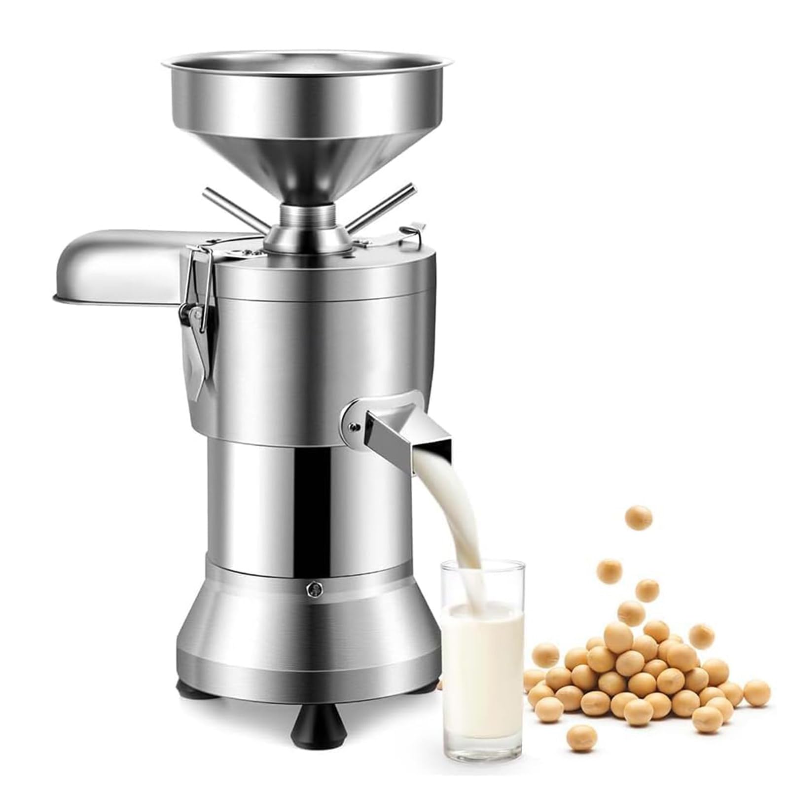 YXZYFPP Stainless Steel Automatic Soy Milk Grinder Soybean Milk Machine with Slag Separation Soybean Milk Freshly Grounder for Soymilk,Tofu,Efficient Nut Milk Maker
