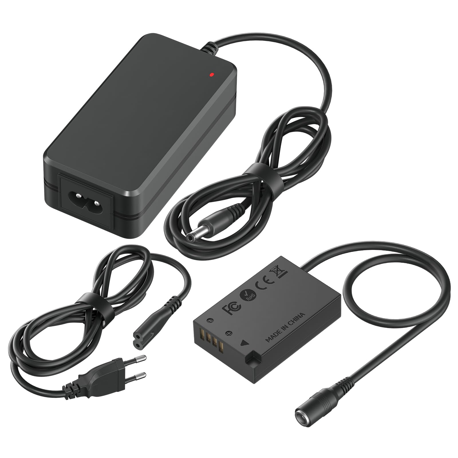CITYORK DR-E18, adattatore AC di ricambio per Canon Rebel SL2, T6i, T6s, T7i, EOS M3, M5, M6, EOS 200D, 250D, 77D, 750D, 760D, 800D, 800D, 800D, 800D, KISS X8i