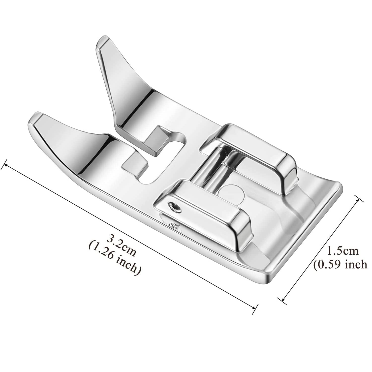 Jasol Zig Zag Straight Stitch Foot Snap on Foot Sewing Machine Presser Foot Will Fit Usha Janome Singer Brother Janome Etc Domestic Sewing Machines Pack of 1 — Amazon image 5