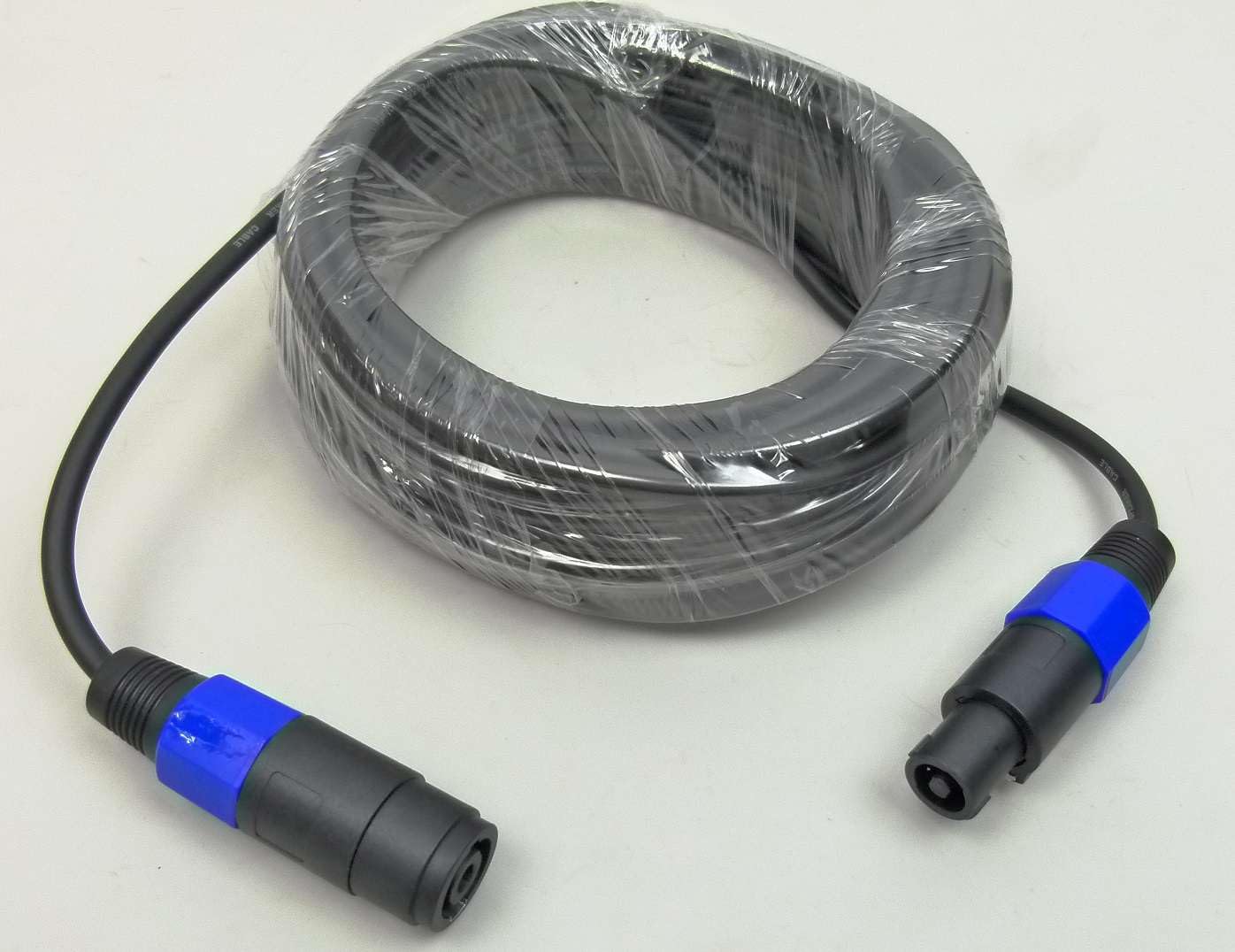 Paccs 1 x 15 m Verlängerungskabel Lautsprecherkabel, Speakon Stecker 4 pol, PA Boxenkabel 2 x 1.5mm² Verlängerung