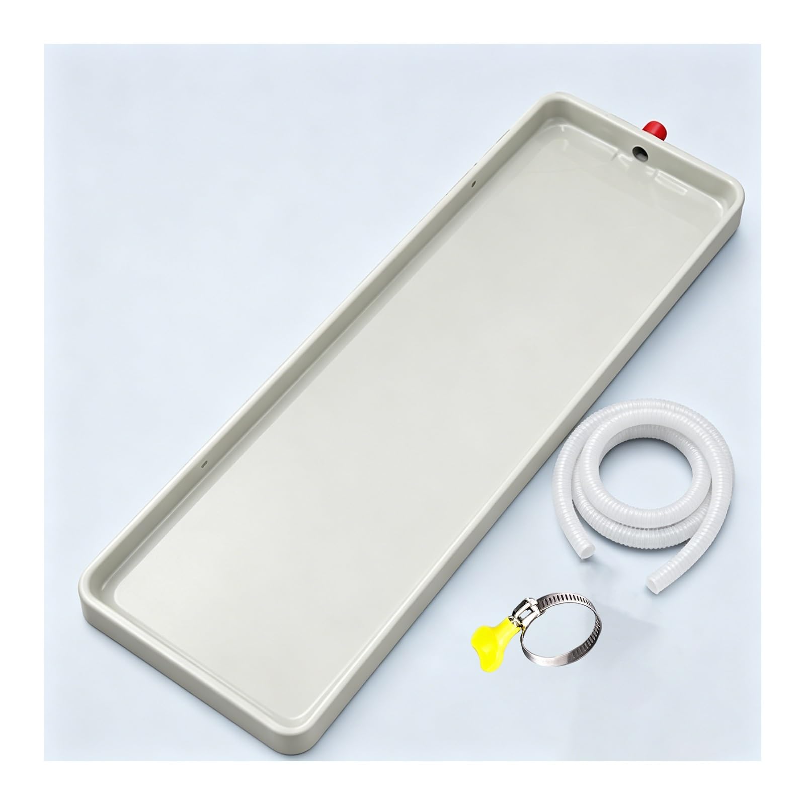 HBOOMOEM Window Ac Unit Drip Tray, Gutter Drain Pan for Air Conditioner, Versatile and Easy to Install; Suitable for Both Indoor and Outdoor Air Conditioner Units.(73x25cm/28.7x9.8in)