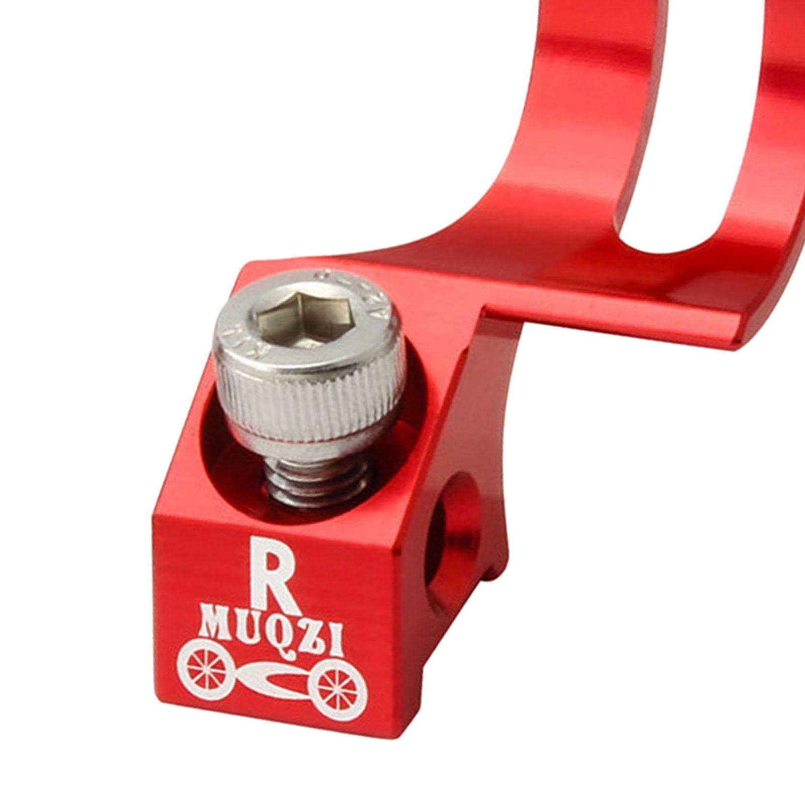 RNXRZANK 2xBike Brake Level er Adapter Clamp Red Right