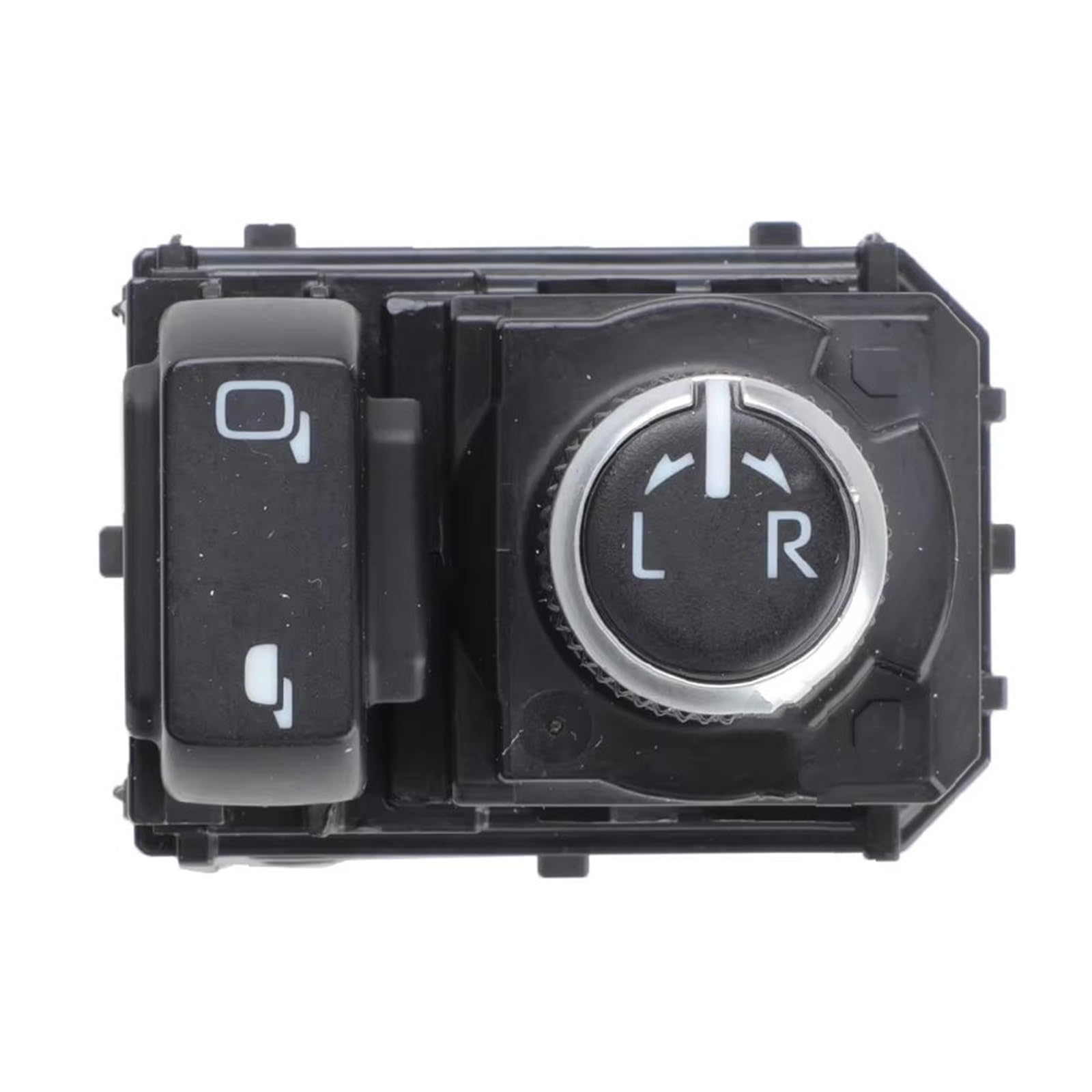 Per Toyota Per Auris Per Corolla Per Hiace 2017 2018 + 8487247040 Specchietto Retrovisore Laterale Interruttore Controllo Manopola Regolazione Pulsante Commutazione Specchietto Retrovisore(Argento)
