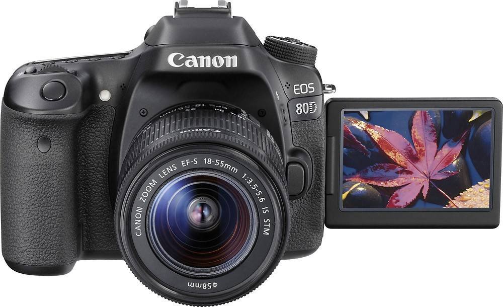 Canon EOS 80D 18-55/3.5-5.6 EF-S IS STM : Amazon.se: Electronics